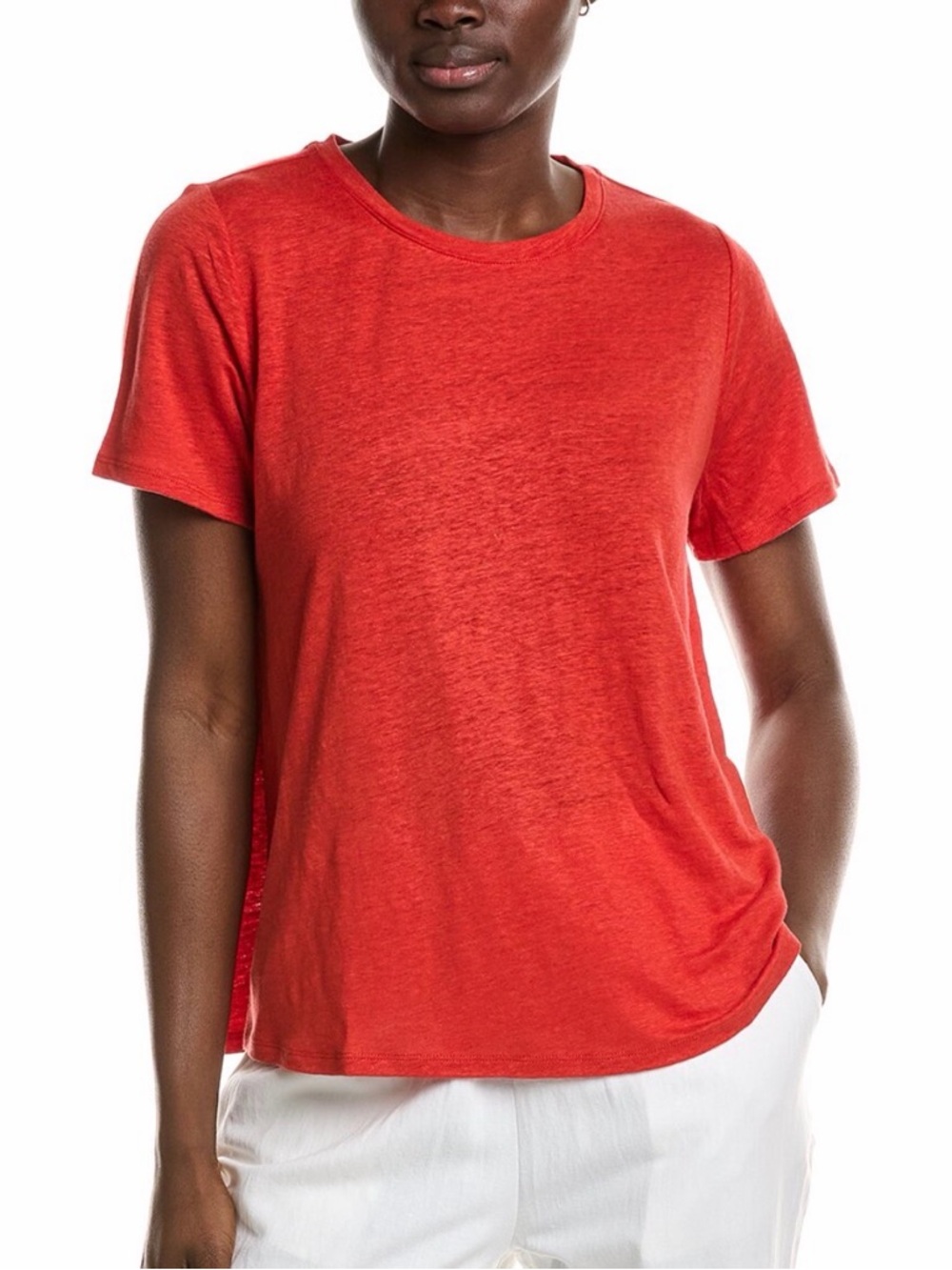 Eileen Fisher Line Short Sleeve Crewneck Tee
